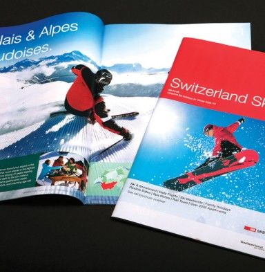 Switzerland Travel Centre Brochure covers