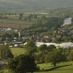 General View, Hay on Wye Festival Site, Mid Wales